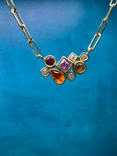 Load image into Gallery viewer, Lauren K Necklace-Bea Orange and Pink