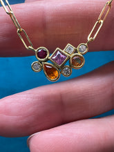 Load image into Gallery viewer, Lauren K Necklace-Bea Orange and Pink