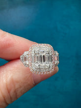 Load image into Gallery viewer, Simon G Mosaic Diamond Ring MR2638