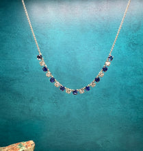 Load image into Gallery viewer, Sapphire and Diamond Necklace