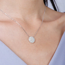 Load image into Gallery viewer, Diamond Cluster Necklace