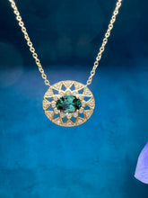 Load image into Gallery viewer, Suzy Landa Lace Tourmaline Necklace