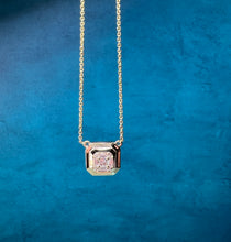 Load image into Gallery viewer, Octagonal Mosaic Diamond Necklace