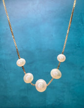Load image into Gallery viewer, Freshwater Pearl (5) Necklace