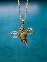 Load image into Gallery viewer, Alex Sepkus Entomology I-Curious Bee Pendant M-53S15 with Chain