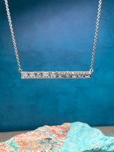 Load image into Gallery viewer, Baguette and Round Bar Necklace