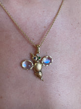 Load image into Gallery viewer, Alex Sepkus Entomology I-Curious Bee Pendant M-53S15 with Chain