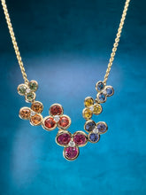Load image into Gallery viewer, Rainbow Sapphire Necklace
