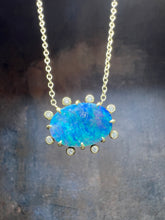Load image into Gallery viewer, Suzy Landa Opal and Diamond Necklace