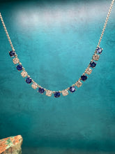 Load image into Gallery viewer, Sapphire and Diamond Necklace