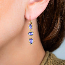 Load image into Gallery viewer, Amali Tanzanite Earrings