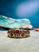 Load image into Gallery viewer, Alex Sepkus Candy Ring Pink/Purple R-122S