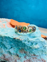 Load image into Gallery viewer, Alex Sepkus Candy Ring Blue and Green R-122S