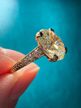 Load image into Gallery viewer, Oval Diamond Ring-3.00