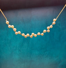 Load image into Gallery viewer, Garland Pearl and Diamond Necklace