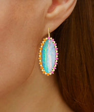 Load image into Gallery viewer, Suzy Landa Statement Opal Earrings