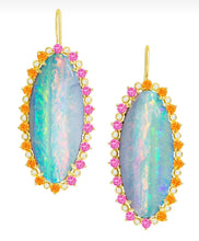 Load image into Gallery viewer, Suzy Landa Statement Opal Earrings