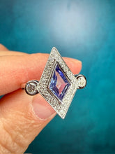 Load image into Gallery viewer, Just Jules Tanzanite and Diamond Ring
