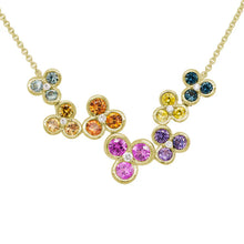 Load image into Gallery viewer, Rainbow Sapphire Necklace