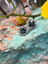 Load image into Gallery viewer, Suzy Landa Aquamarine Stud Earrings