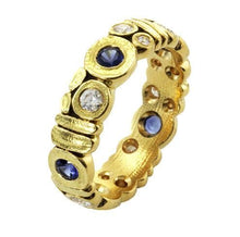 Load image into Gallery viewer, Alex Sepkus Sapphire Band R-45F