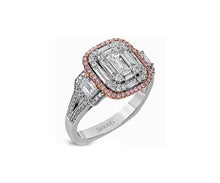 Load image into Gallery viewer, Simon G Mosaic Diamond Ring MR2638