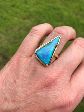Load image into Gallery viewer, Lauren K Statement Australian Opal Ring
