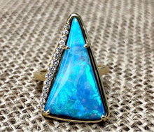 Load image into Gallery viewer, Lauren K Statement Australian Opal Ring