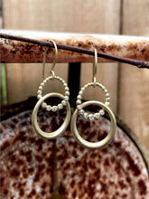 Load image into Gallery viewer, Suzy Landa Double Circle Earrings