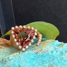 Load image into Gallery viewer, Suzy Landa Peach Tourmaline Ring