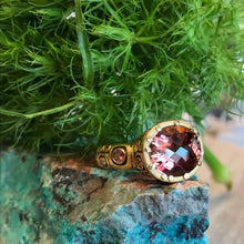 Load image into Gallery viewer, Alex Sepkus-Peach Tourmaline Ring