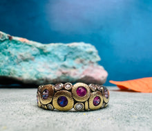 Load image into Gallery viewer, Alex Sepkus Candy Ring Pink/Purple R-122S
