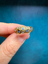 Load image into Gallery viewer, Alex Sepkus Candy Dome Ring Band R-122S Blue
