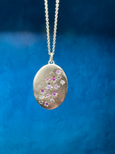 Load image into Gallery viewer, Jen Leddy Celestial Pink Sapphire Pendant
