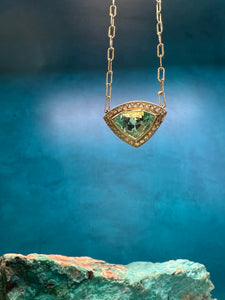 Just Jules Emerald Necklace