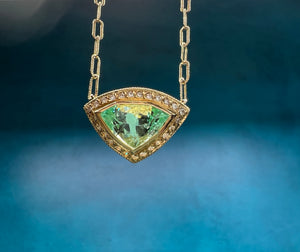 Just Jules Emerald Necklace