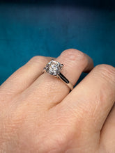 Load image into Gallery viewer, Platinum and Diamond Solitaire Ring
