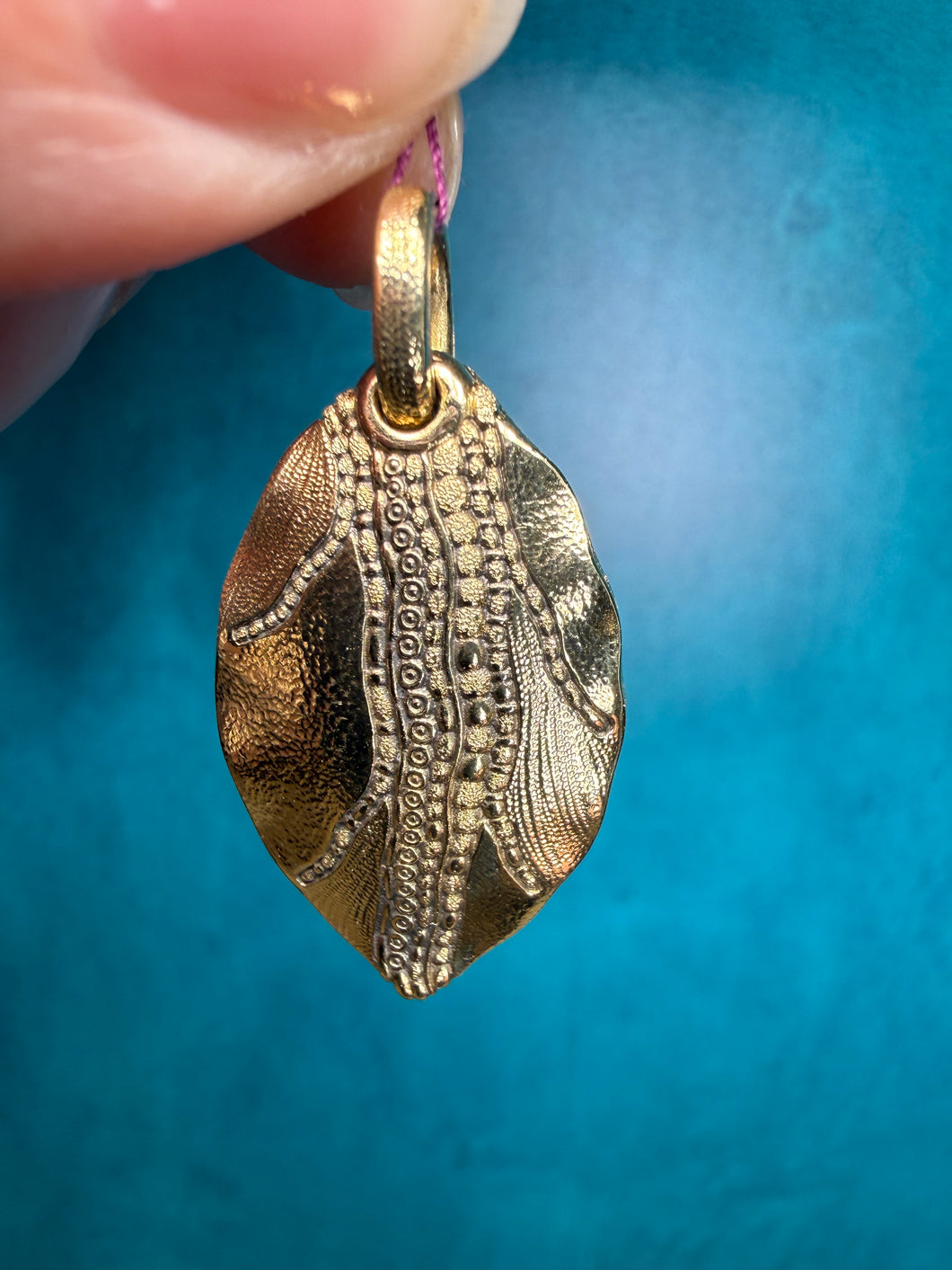 Alex Sepkus Leaf Pendant M-141