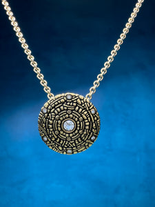 Alex Sepkus Shield Pendant with Chain