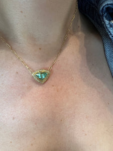 Just Jules Emerald Necklace