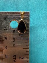 Load image into Gallery viewer, Onyx and Gold Necklace
