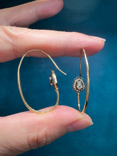 Load image into Gallery viewer, Just Jules Diamond Hoops
