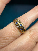 Load image into Gallery viewer, Alex Sepkus Candy Dome Ring Band R-122S Blue
