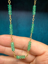 Load image into Gallery viewer, Suzy Landa Emerald Bead Necklace

