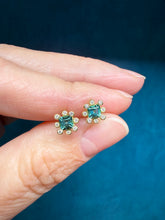 Load image into Gallery viewer, Suzy Landa-Green Tourmaline Firecracker Earrings
