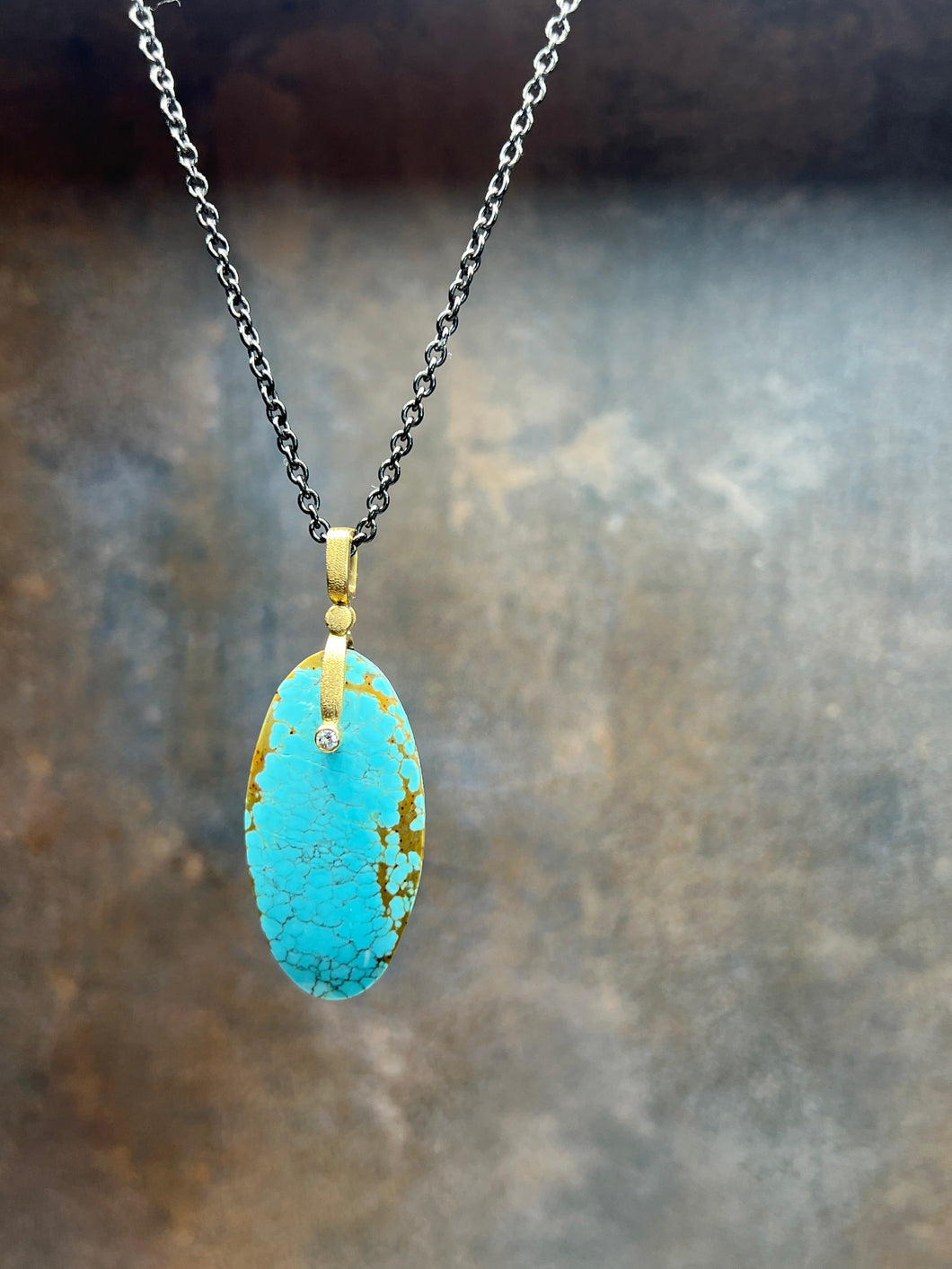 Alex Sepkus Turquoise Pendant M-57D(XLB)