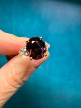 Load image into Gallery viewer, Red Zircon Ring
