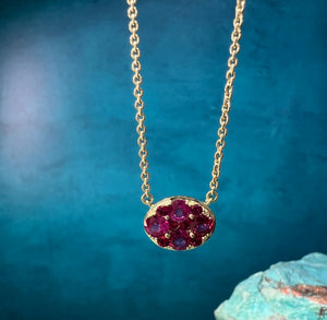 Simon G LP5018 Ruby Necklace