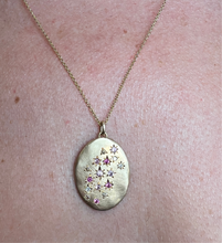 Load image into Gallery viewer, Jen Leddy Celestial Pink Sapphire Pendant
