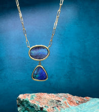 Load image into Gallery viewer, Lauren K Double Opal Pendant
